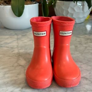 Hunter rainboots Little kid sz:4